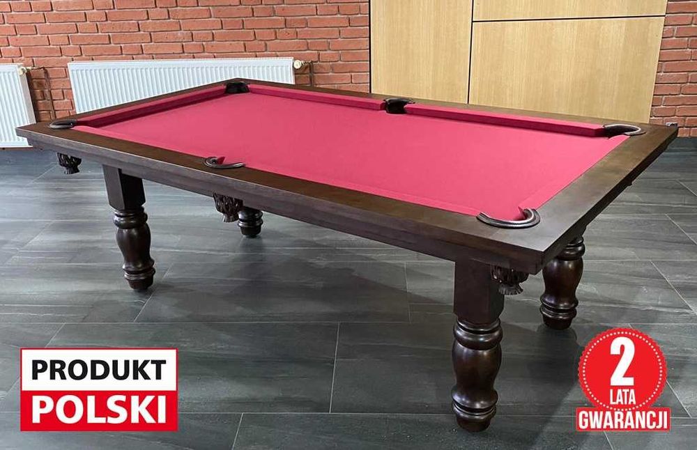 Stół Bilardowy AKROPOL 7 FT ( Kosze skórzane ,,łuzy gumowe)