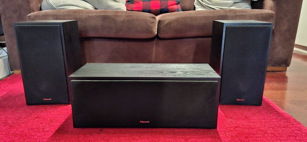 Colunas speakers Klipsh Reference 51 M e coluna central 52 C