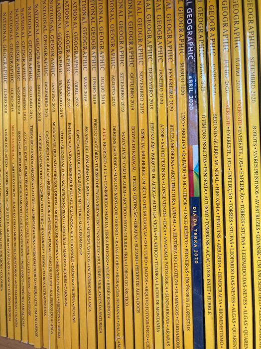 Revistas National Geographic [2003/2004, 2017 a 2023]