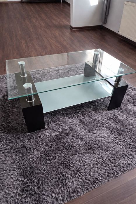 Meble do salonu + stół szklany- komplet w bardzo dobry stanie. Tanio!!