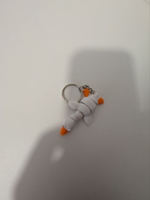 Uroczy brelok "Gęś" – ruchomy i zabawny!