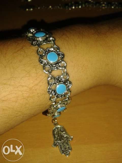 Pulseiras com Mão de Fátima
