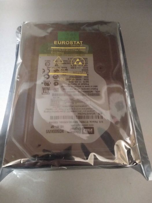Dysk HDD Do Komputera 3.5 Cala 500GB WD GreenPower 100% OK