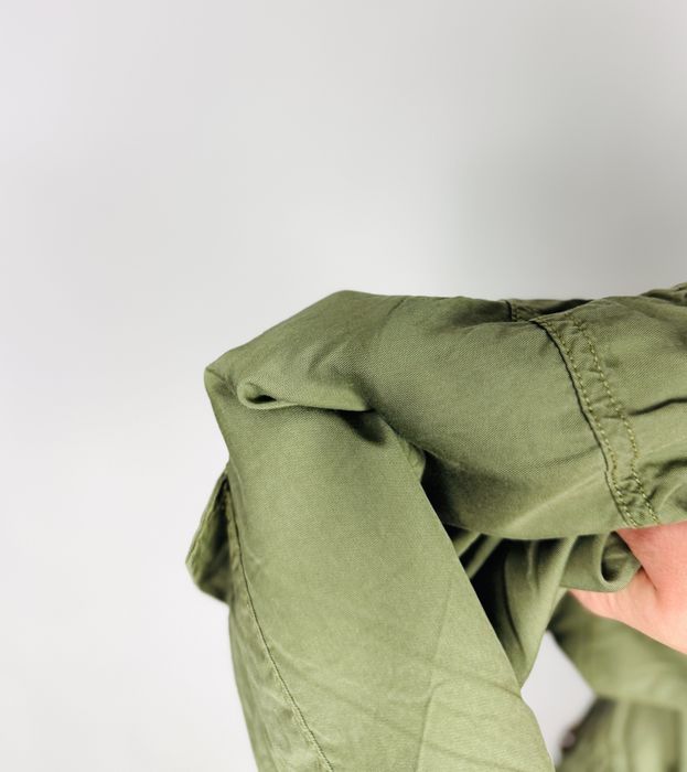 Zielone szorty cargo z wysokim stanem L 40 Denim Co.