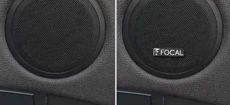 logo focal para colunas de som