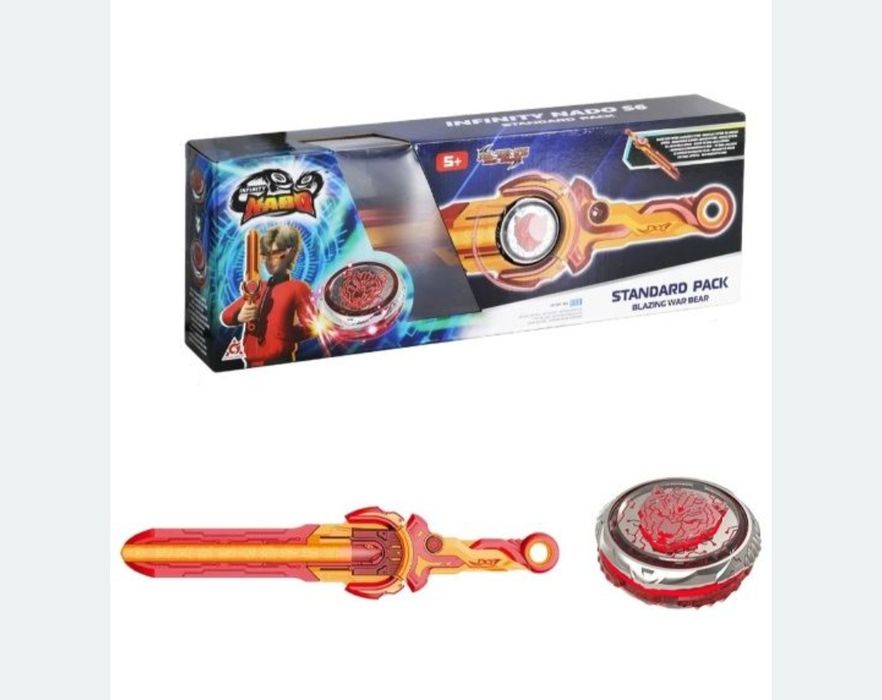 Дзиґа Infinity Nado VI серія Standard Pack Blazing War Bear