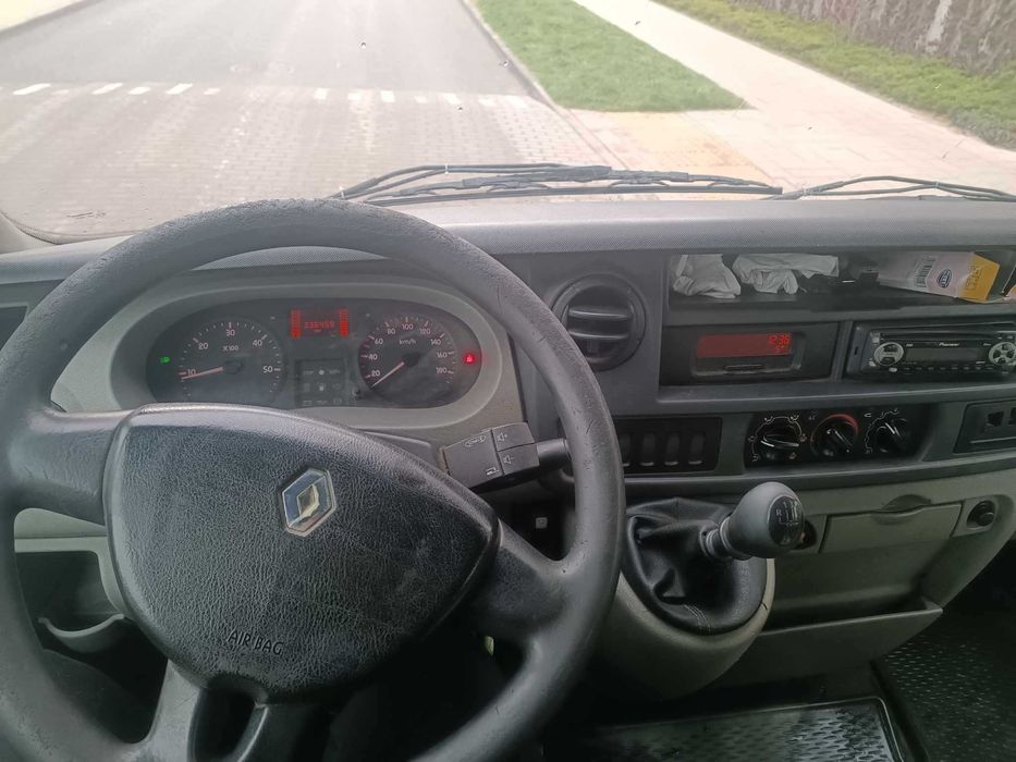 Renault master 2.5 diesel brygatówka 7