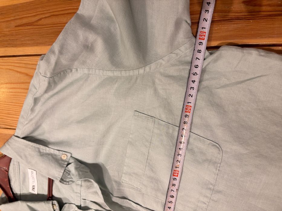 Koszula lniana Zara XL