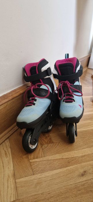 Rolki dziewczęce, Maxx G, rozmiar 33-36,5 , regulowane RollerBlade