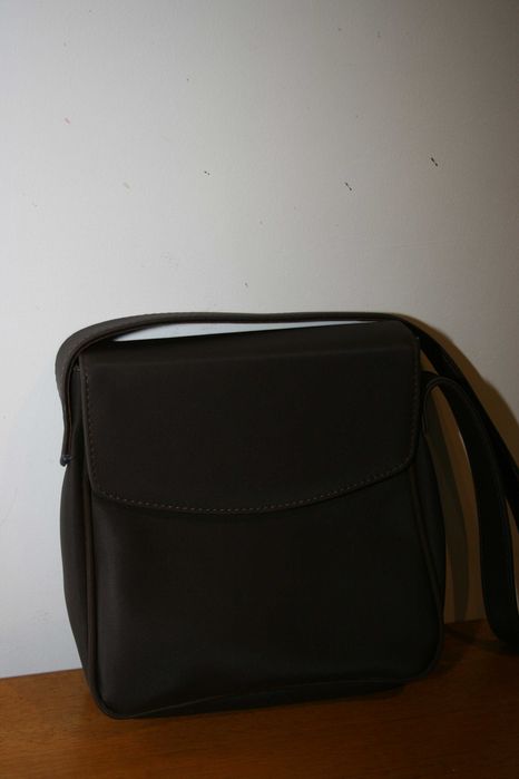 Mala Castanha Vintage Pele Sintética