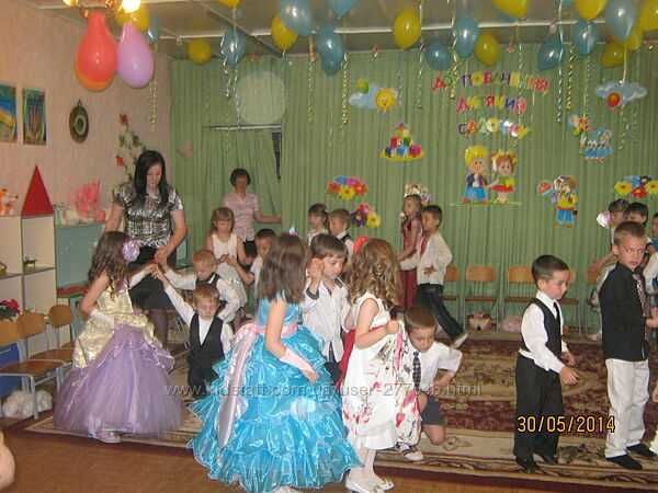 Нарядное платье на девочку 4 5 6 7 лет на выпускной детского сада