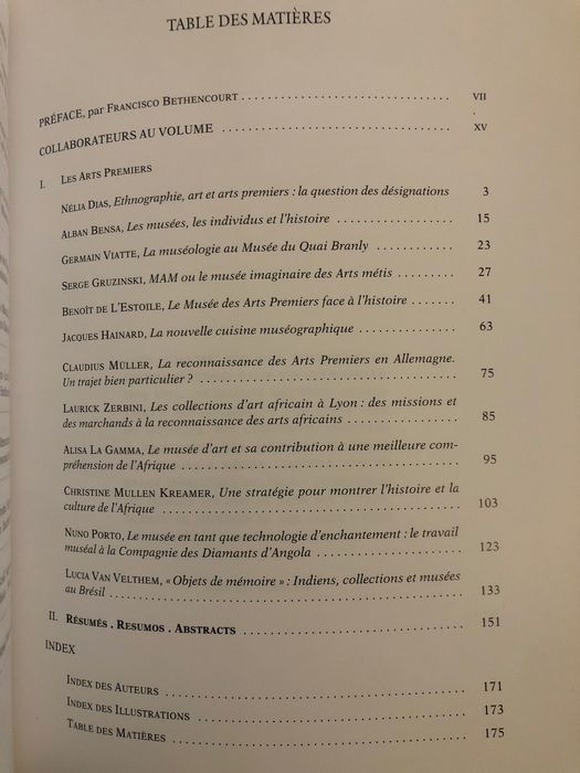 Influência do Ultramar na Arte/ Arte e Museologia Africanas