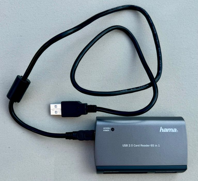 Hama 65 w 1 czytnik kart USB 2.0