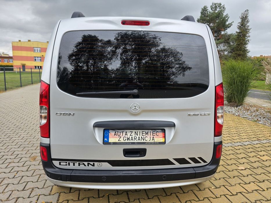 Mercedes-Benz Citan Klima Elektryka Pełen Serwis Bezwypadkowy Po Opłatach