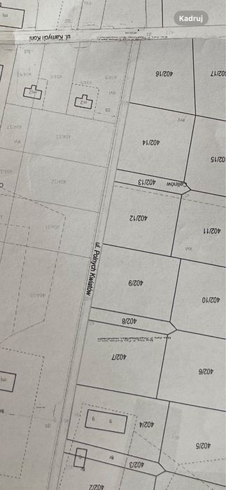 Dzialka z warunkami zabudowy