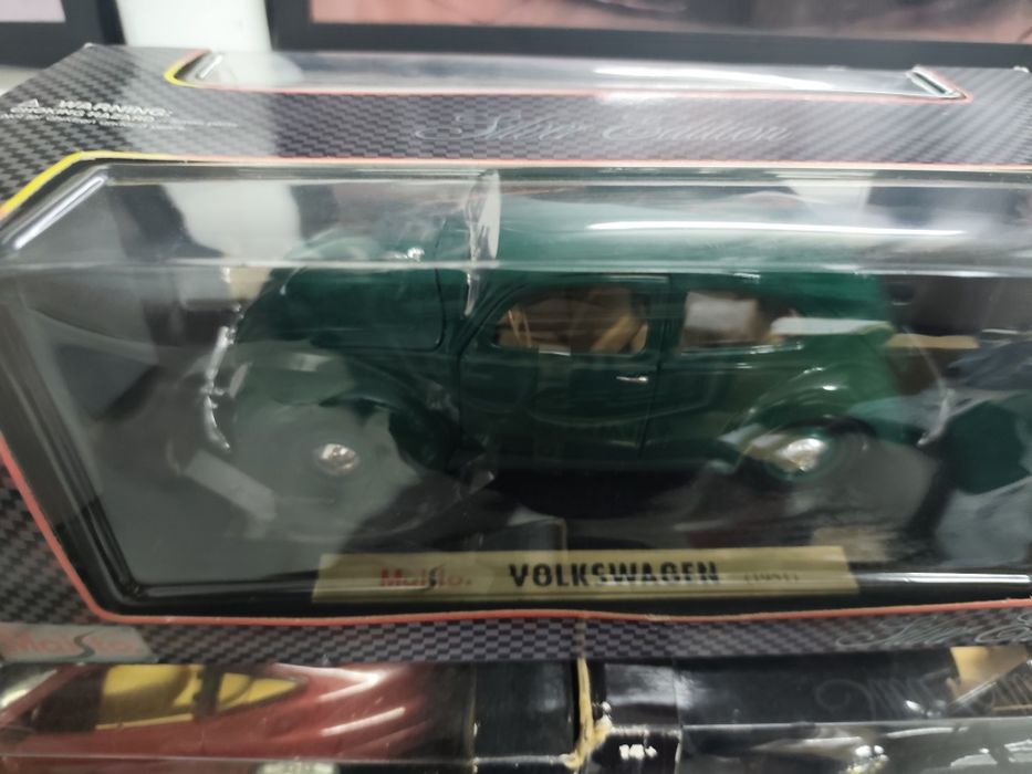 1/18 VW carocha maisto carro coleção miniatura