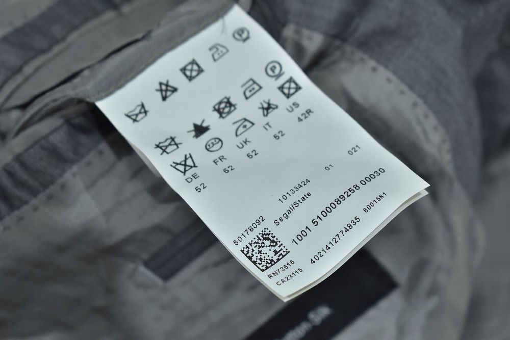 Hugo Boss Selection Cotton Silk Marynarka Męska 52