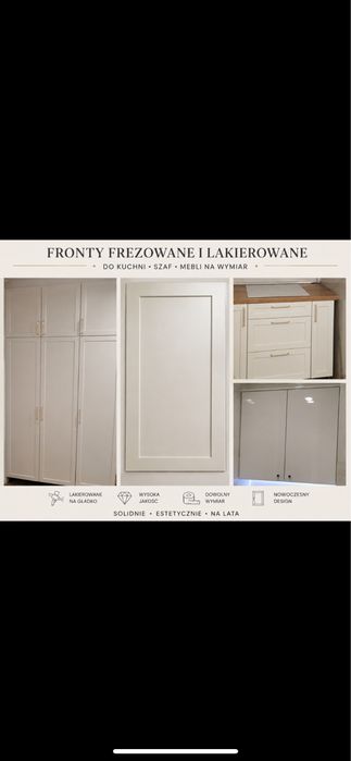 Stolarz- fronty lakierowane i fezowane na wymiar