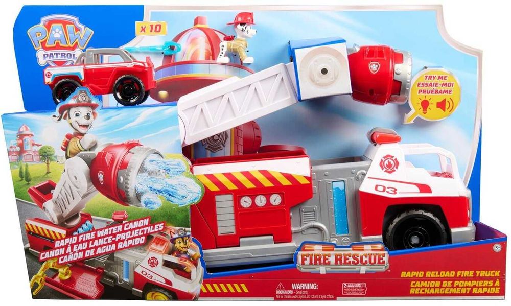 PSI PATROL - Fire Rescue Wielki wóz Strażacki Marshalla