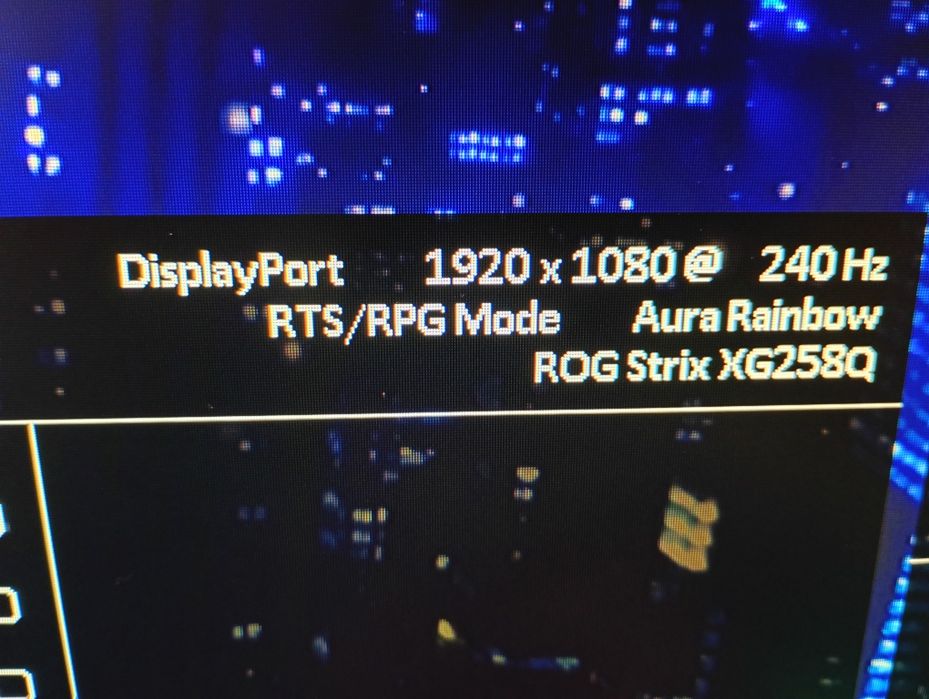 Monitor Gamingowy ASUS  ROG Strix  XG258Q