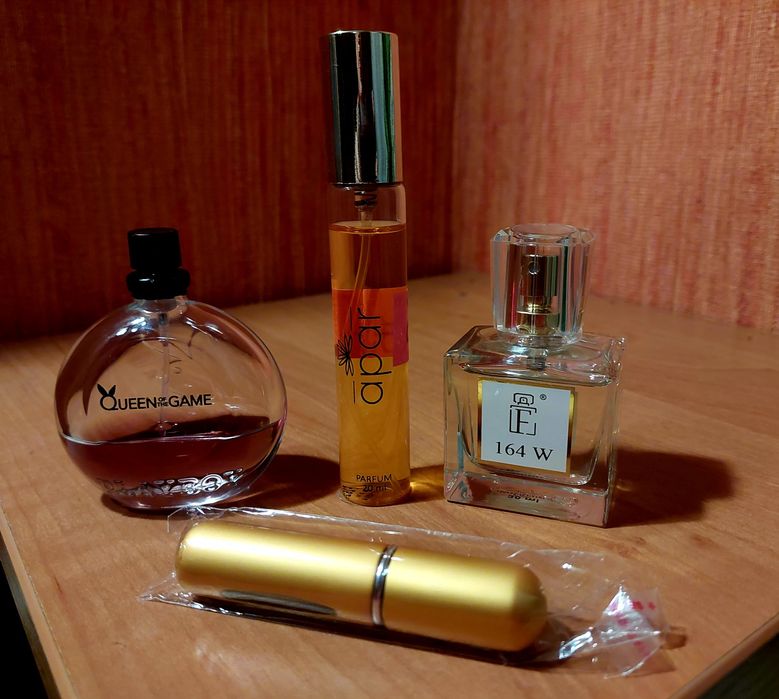 Zestaw trzech wód perfumowanych Playboy inspiracja Cinema Cacharel Noa