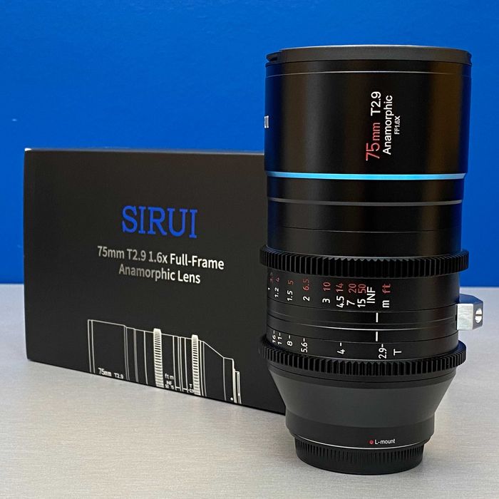 SIRUI Venus 75mm T2.9 1.6x Anamorphic (L-Mount) - NOVA