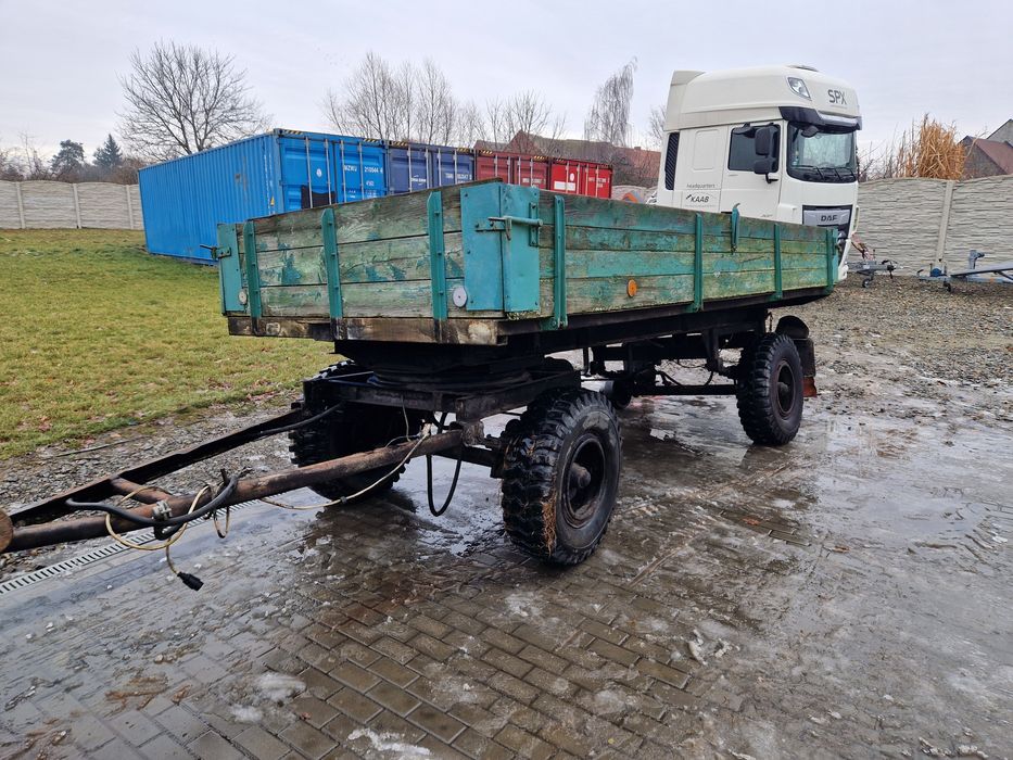 Przyczepa rolnicza Kiper dwustronny dokumenty