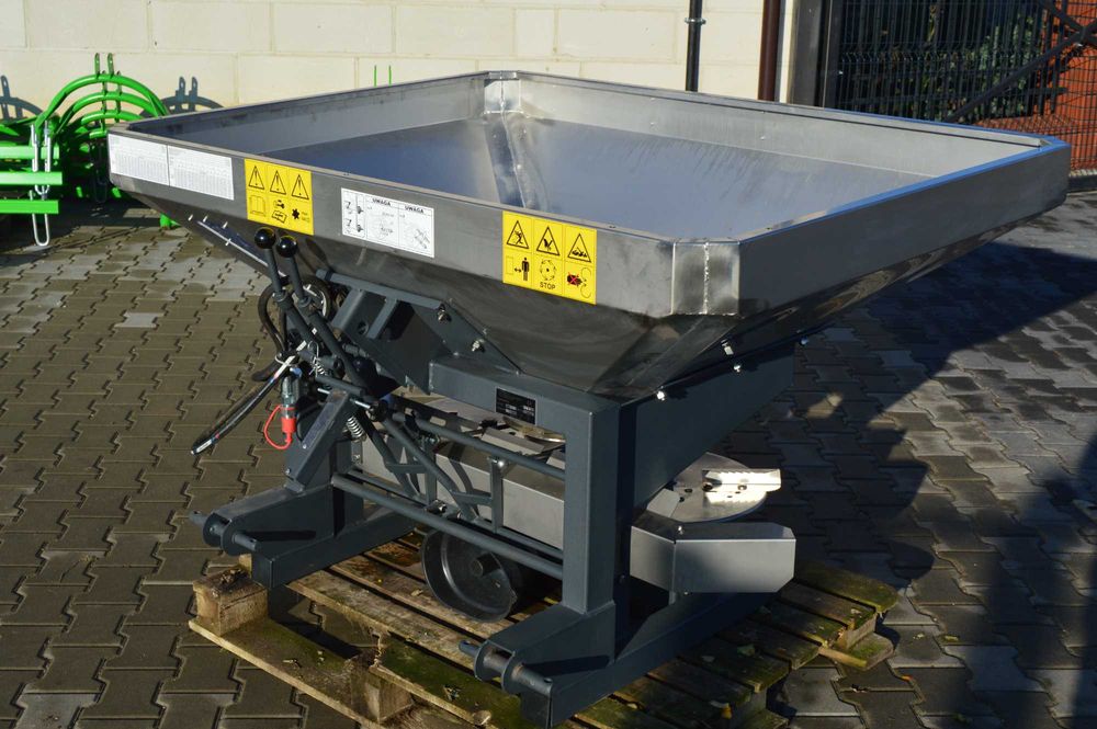 Rozsiewacz nawozu 600 kg nierdzewny LANGREN NOWY HYDRAULIKA brutto