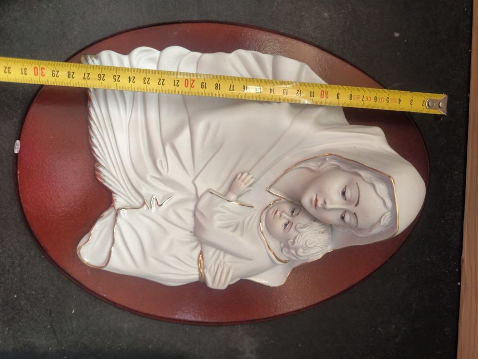 Quadro / Relevo "Nossa Senhora com o Menino
