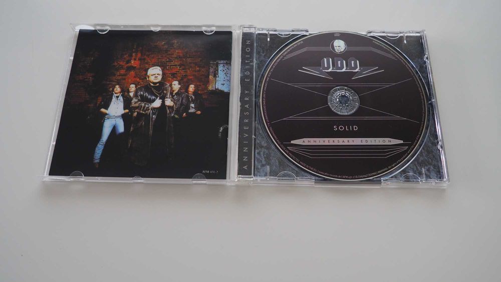 U.D.O. – Solid (CD, Anniversary Edition Remastered, 2012) Stan: CD NM Okładka NM