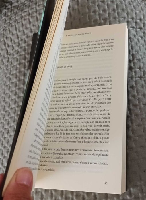 A Rapariga No Comboio, livro como novo!