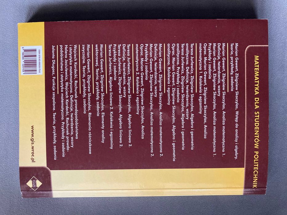 T. Jurlewicz Z. Skoczylas Algebra i geometria analit. Przykł. i zad.