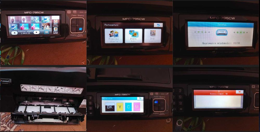 Brother MFC-795CW Drukarka fax Skaner