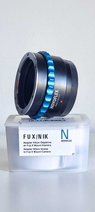 Adaptador Lentes Nikon F para Fuji X-mount (marca Novoflex)