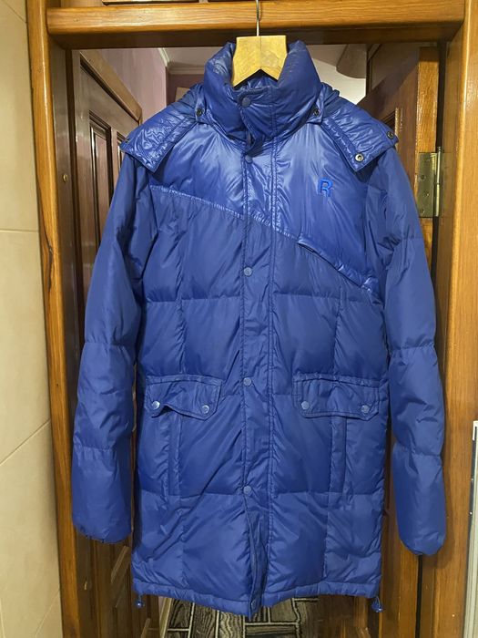 Пуховик Reebok синий размер s
