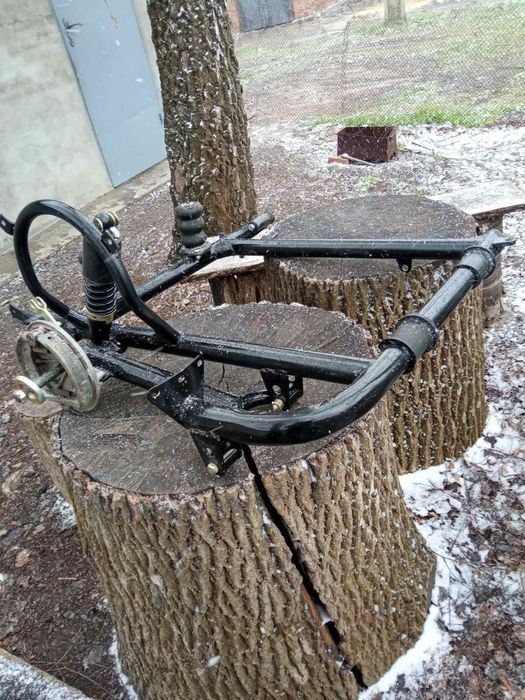 Рама коляски мото Урал