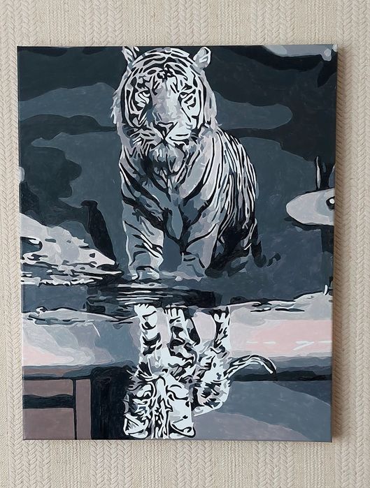 Картины по номерам (готовая)