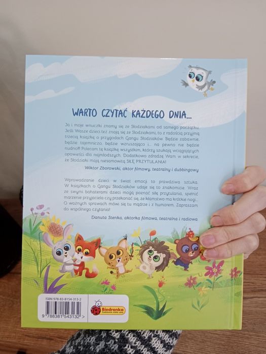 Książka z ilustracjami gang słodziaków