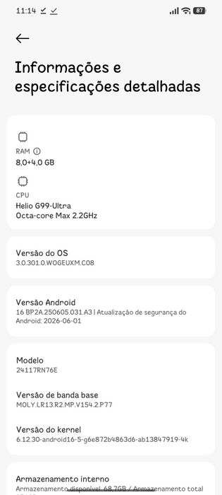 Xiaomi Note 14 (8/256GB)