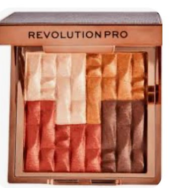 Revolution Beauty Pro Goddess Glow Shimmer Brick Bronzer Deserted 8 g