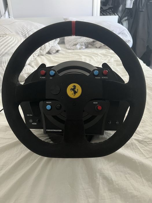Thrustmaster t300 ferrari alcantara edition + pedaly t3pm  I stan idea