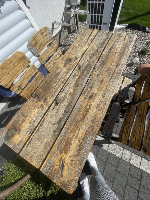 Meble ogrodowe 100% dębowe