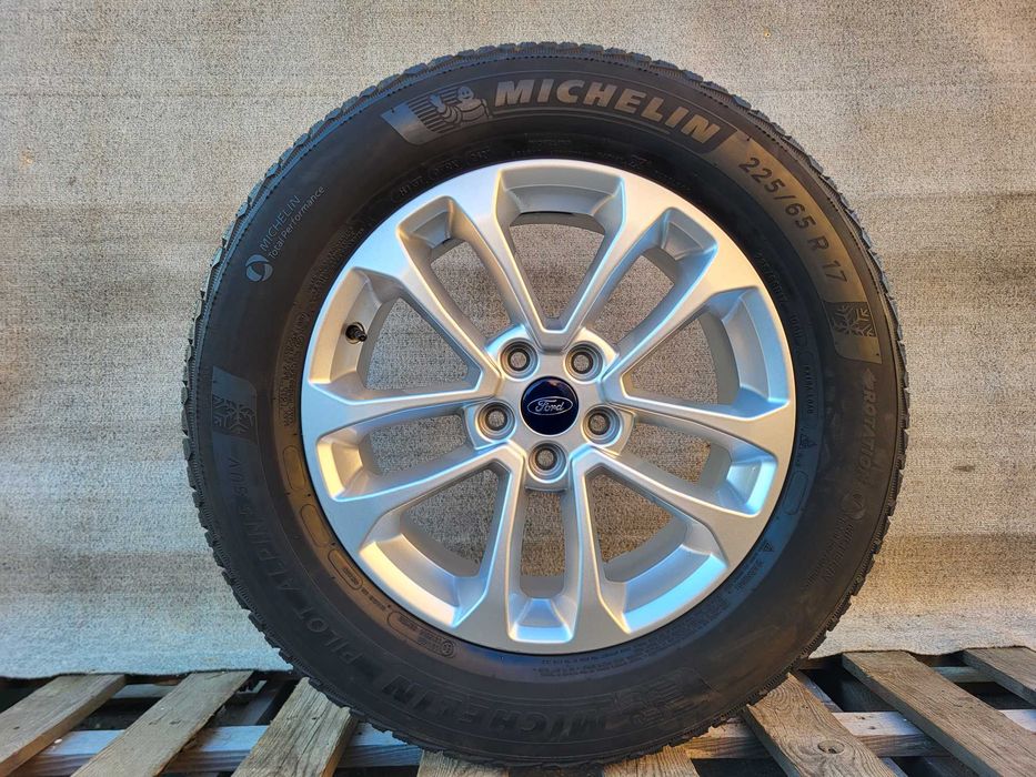 [K445] Koła letnie 17 Cali 5x108 Michelin 225/65/17 FORD Kuga S. BDB