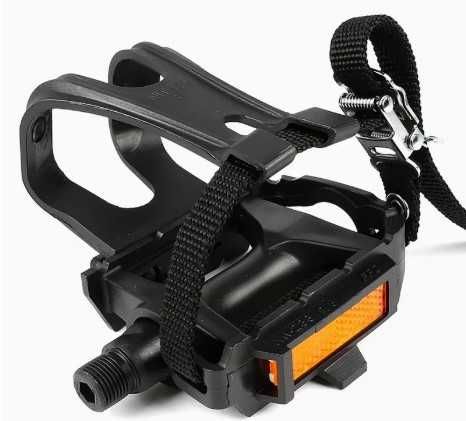 Bicos de Plástico para Pedais de Bicicleta com Presilha/ Correia