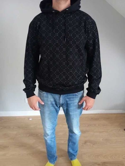 Czarna bluza z kapturem Blvck XL