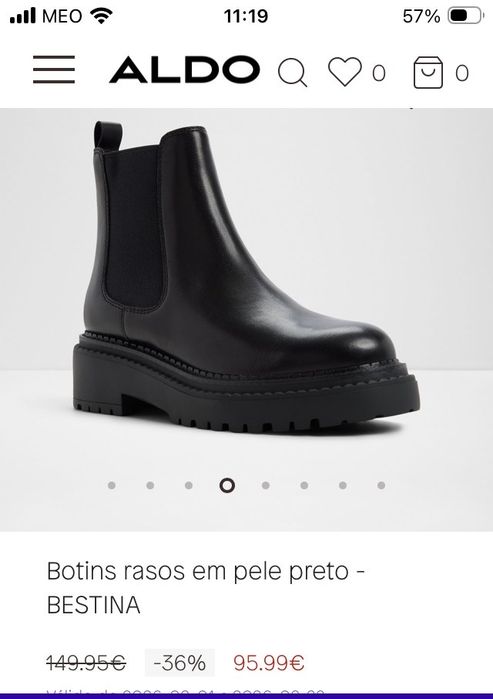 Botins rasos novos da ALDO