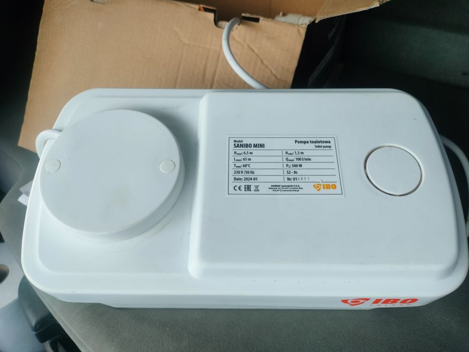 Pompa SANIBO MINI pompa toaletowa