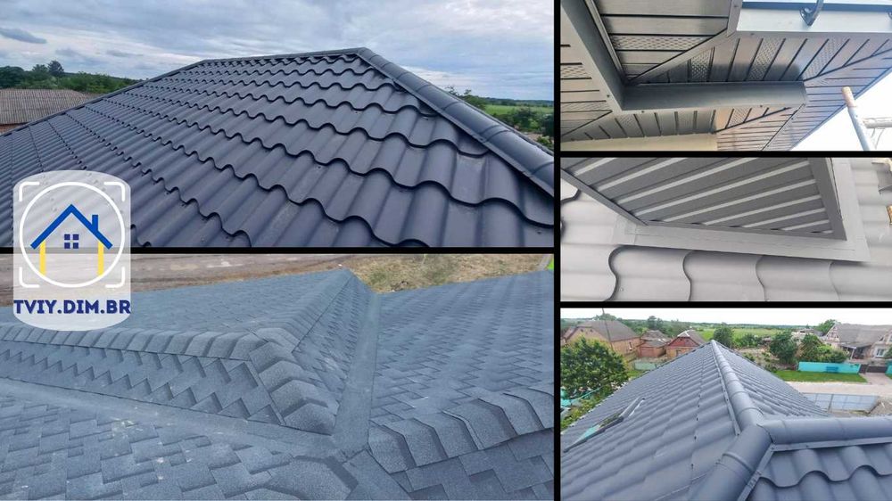 Покрівельні роботи / Перекриття даху / Демонтаж даху / Реконструкція