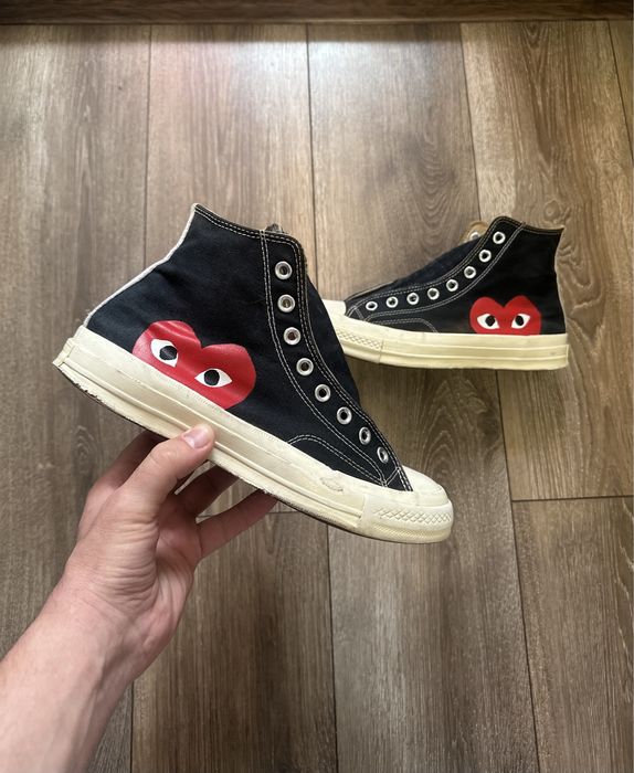 Кеди Converse all star x play comme des garcons