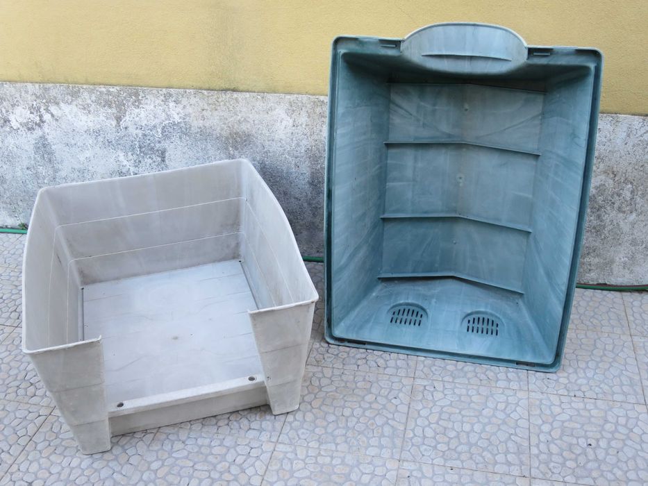 Casota para cão grande espaçosa usada em plástico lavável animais